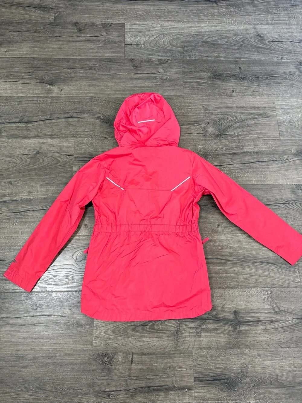 Patagonia Girls' Bright Pink Hooded Raincoat